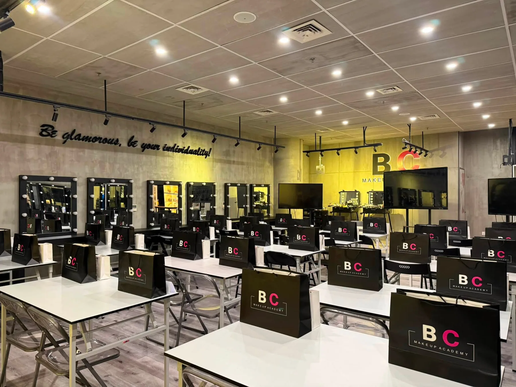 BC Makeup Academy Yangon classroom
